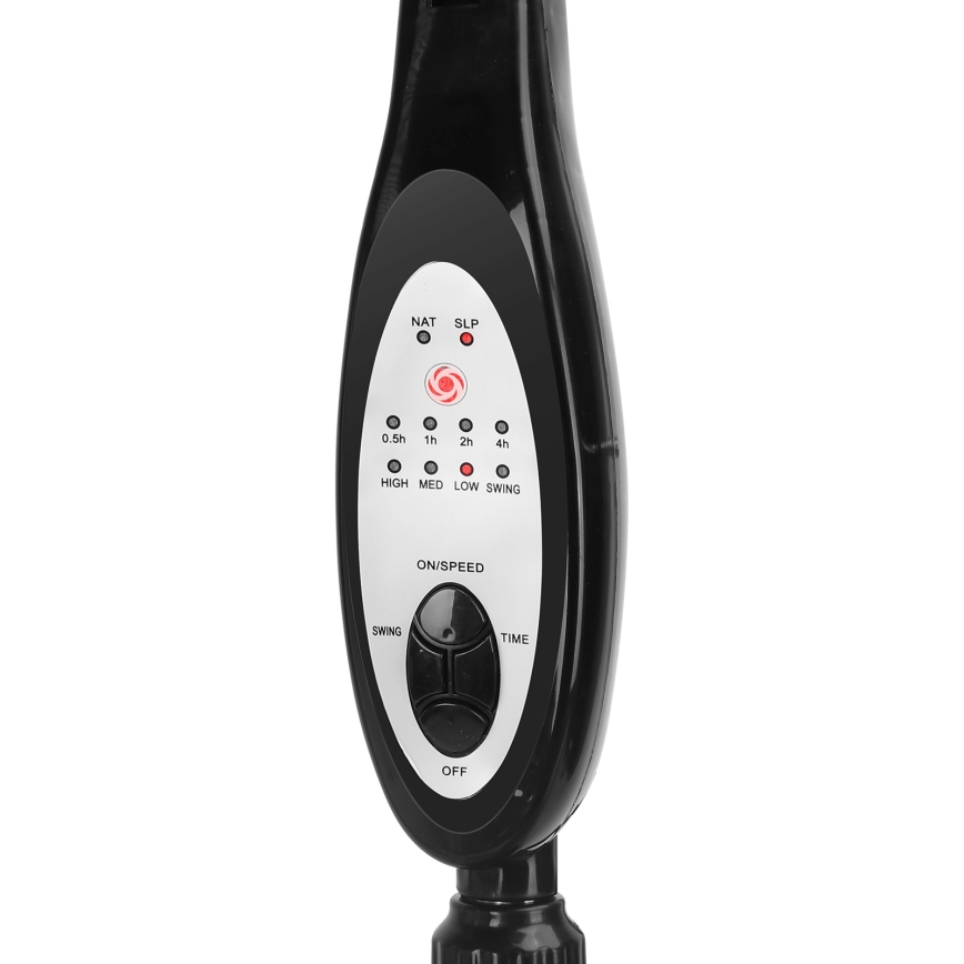 ZEVENTI - Stojeći ventilator FLOW 55W/230V 130 cm crni + daljinski upravljač