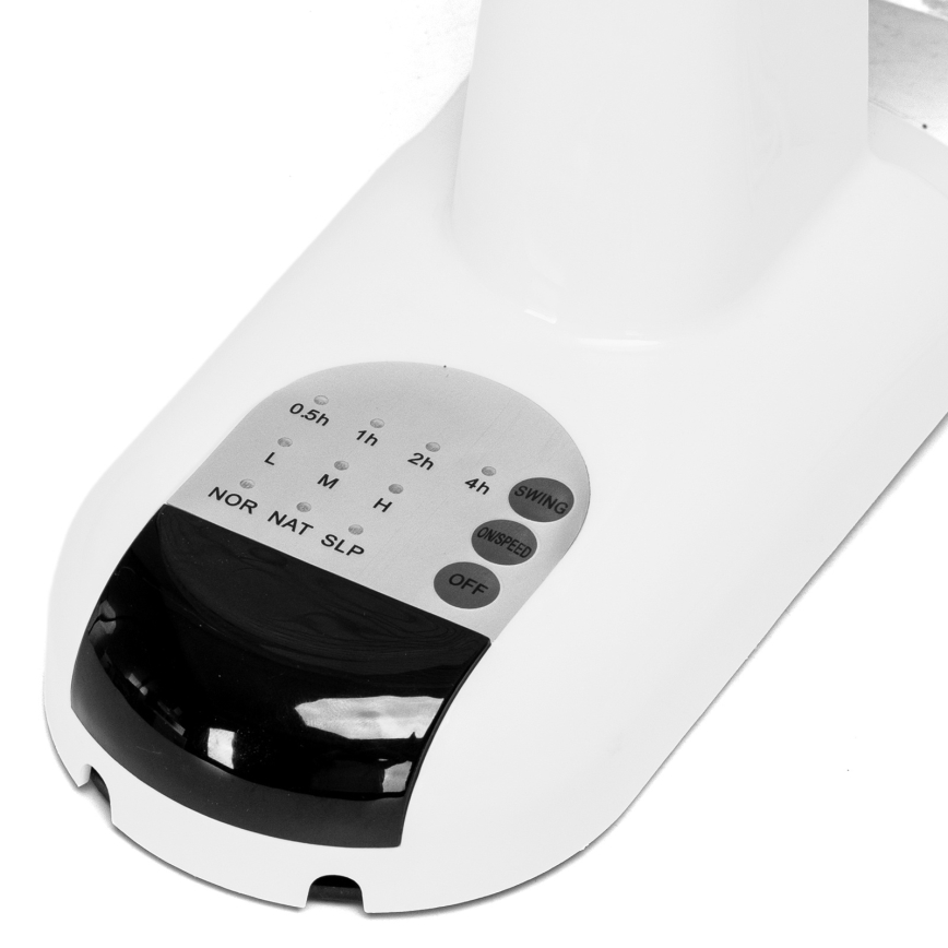 ZEVENTI - Zidni ventilator FANNY 45W/230V, prečnik 41 cm, beo + daljinski upravljač