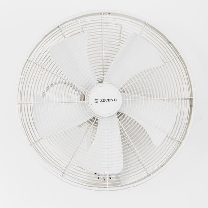 ZEVENTI - Zidni ventilator FREEZE 50W/230V, prečnik 40 cm, beo, sa daljinskim upravljačem