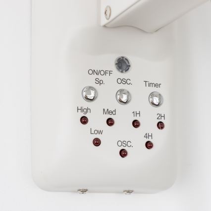 ZEVENTI - Zidni ventilator FREEZE 50W/230V, prečnik 40 cm, beo, sa daljinskim upravljačem