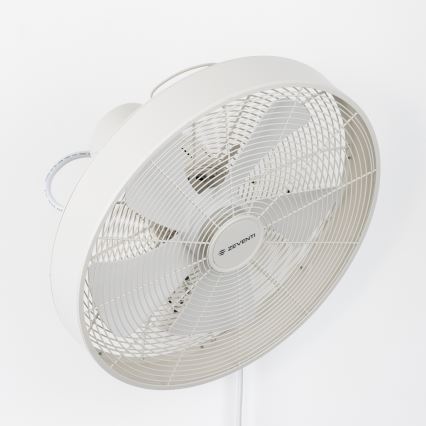 ZEVENTI - Zidni ventilator FREEZE 50W/230V prečnik 45 cm beo + daljinski upravljač