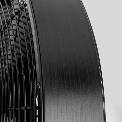 ZEVENTI - Zidni ventilator FREEZE 50W/230V prečnika 40 cm, crni + daljinski upravljač