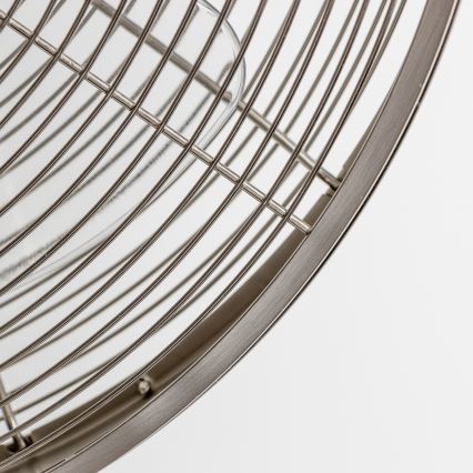 ZEVENTI - Zidni ventilator FREEZE 50W/230V prečnik 45 cm mat hrom + daljinski upravljač