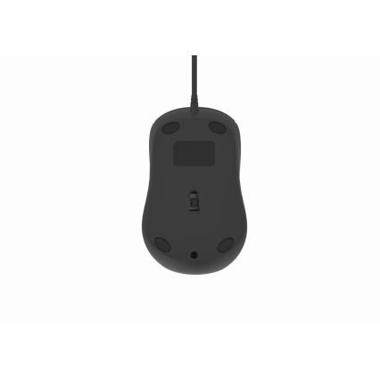 Žični miš 1200 DPI USB-C, crne boje
