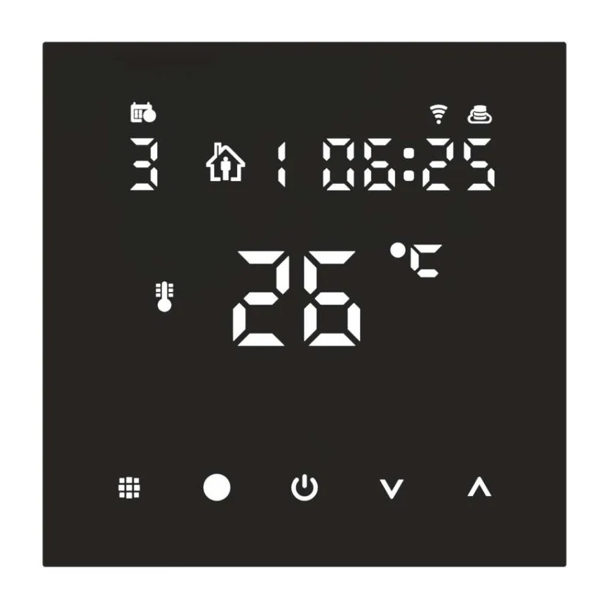 Žični termostat za podno grejanje GoSmart 230/16A Wi-Fi