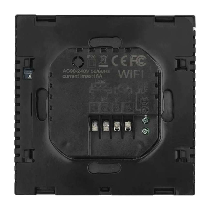 Žični termostat za podno grejanje GoSmart 230/16A Wi-Fi