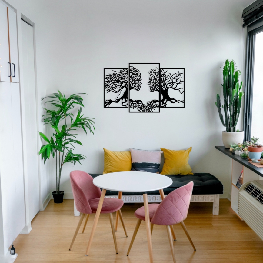 Zidna dekoracija 116x71 cm — Drvo života, metal