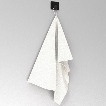 Zidna kuka 4x4 cm crna