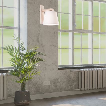 Zidna lampa AIDA 1xE27/60W/230V hrast