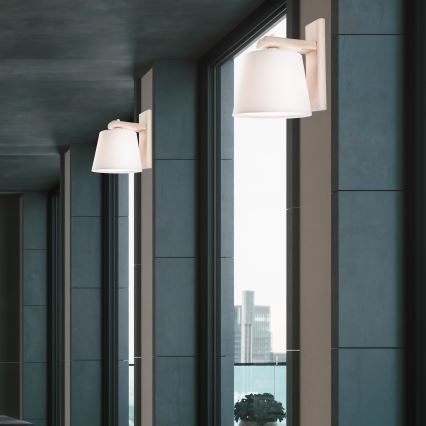 Zidna lampa AIDA 1xE27/60W/230V hrast