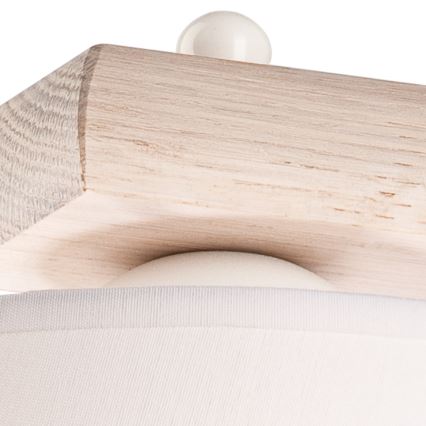 Zidna lampa AIDA 1xE27/60W/230V hrast