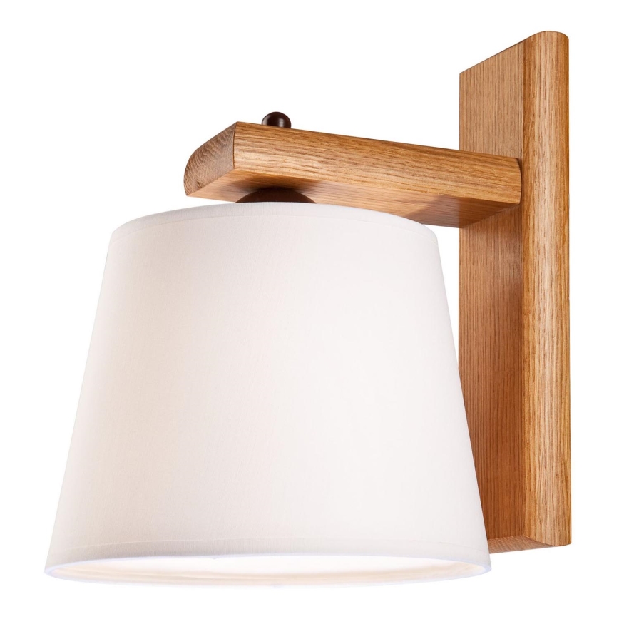 Zidna lampa AIDA 1xE27/60W/230V hrast