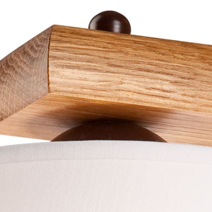 Zidna lampa AIDA 1xE27/60W/230V hrast