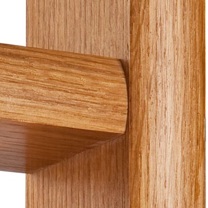 Zidna lampa AIDA 1xE27/60W/230V hrast