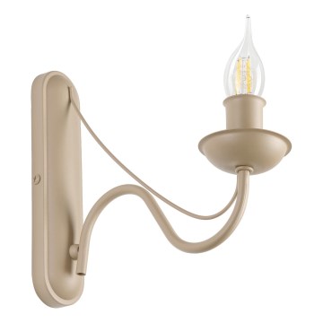 Zidna lampa ANTON 1xE14/60W/230V bež