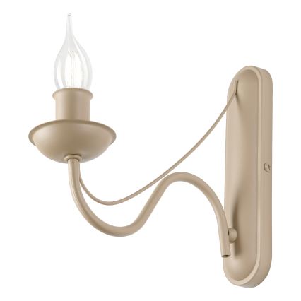 Zidna lampa ANTON 1xE14/60W/230V bež