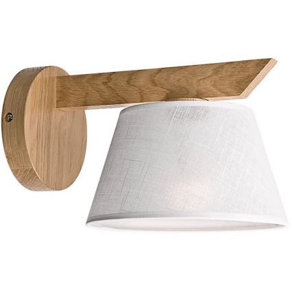 Zidna lampa ANTONIO 1xE14/40W/230V hrast