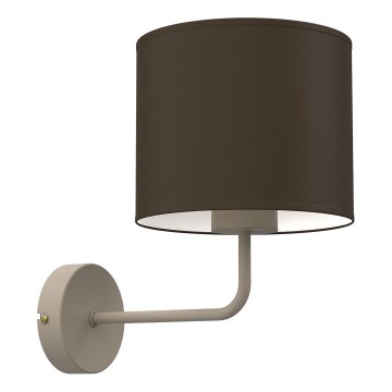 Zidna lampa ARDEN 1xE27/15W/230V bež/braon