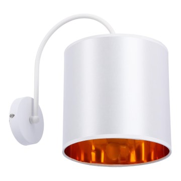 Zidna lampa ATLANTA 1xE27/40W/230V bela