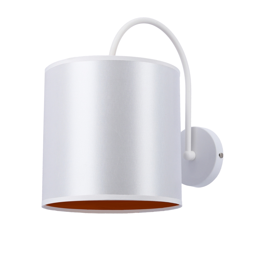 Zidna lampa ATLANTA 1xE27/40W/230V bela