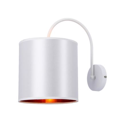 Zidna lampa ATLANTA 1xE27/40W/230V bela