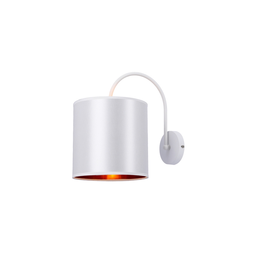 Zidna lampa ATLANTA 1xE27/40W/230V bela
