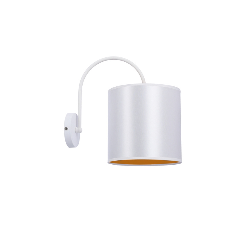 Zidna lampa ATLANTA 1xE27/40W/230V bela