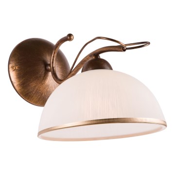 Zidna lampa COBRA 1xE27/60W/230V bronza/patina