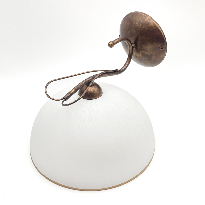 Zidna lampa COBRA 1xE27/60W/230V bronza/patina