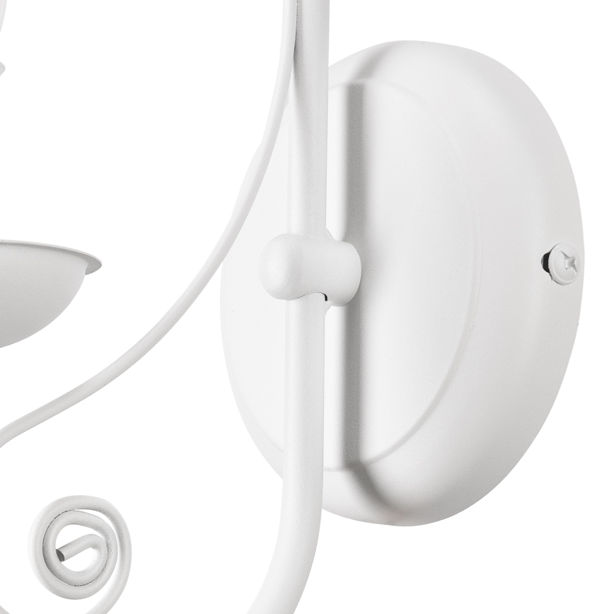 Zidna lampa DONATO 1xE14/40W/230V bela