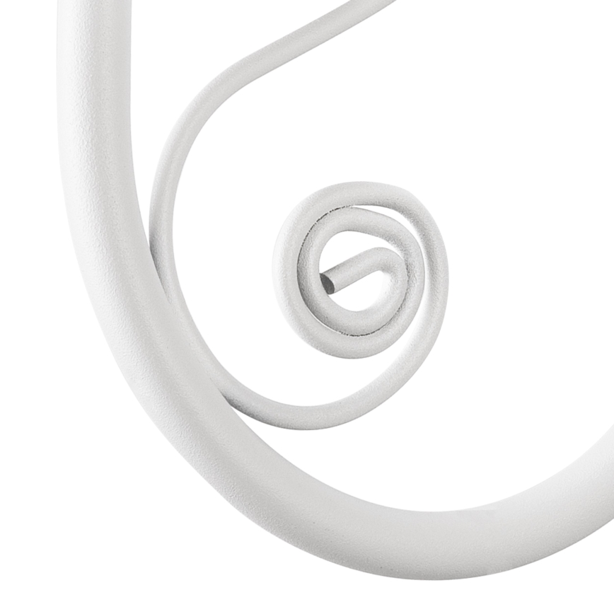 Zidna lampa DONATO 1xE14/40W/230V bela