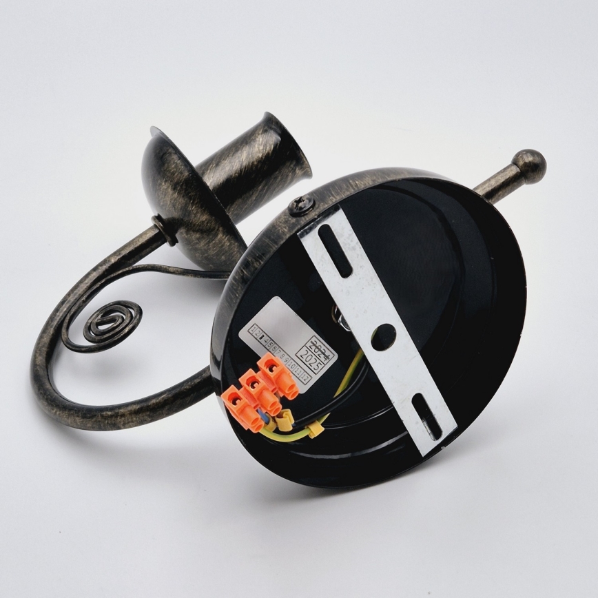 Zidna lampa DONATO 1xE14x40W/230V patina