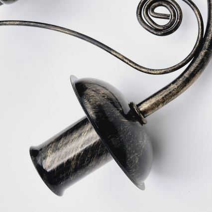 Zidna lampa DONATO 1xE14x40W/230V patina