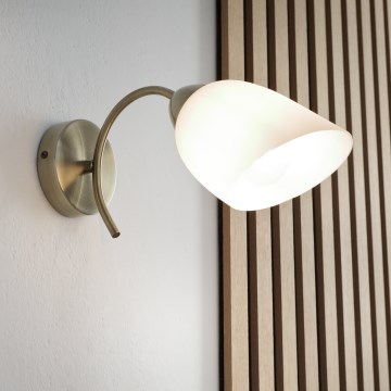 Zidna lampa DONNA 1xE27/60W/230V patina