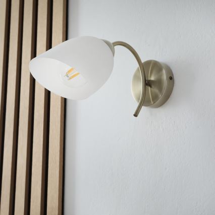 Zidna lampa DONNA 1xE27/60W/230V patina