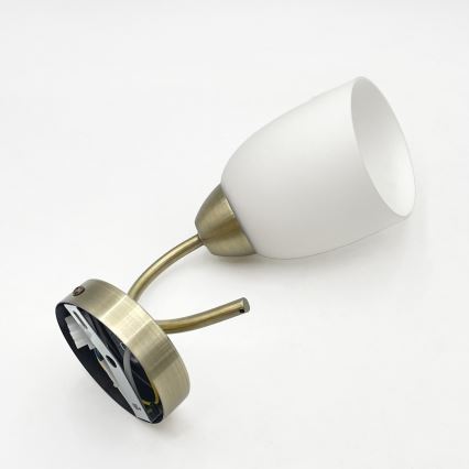 Zidna lampa DONNA 1xE27/60W/230V patina