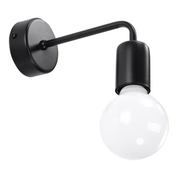 Zidna lampa DUOMO 1xE27/60W/230V crna