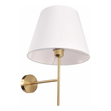 Zidna lampa ELENA 1xE27/20W/230V bela