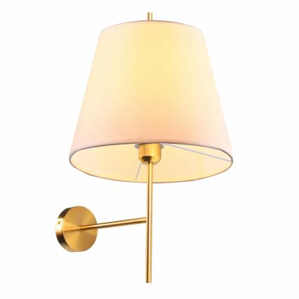 Zidna lampa ELENA 1xE27/20W/230V bela