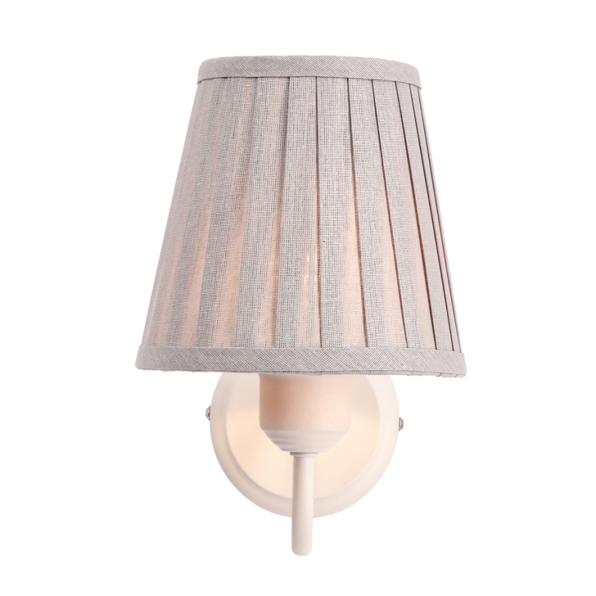 Zidna lampa FIREZ 1xE27/40W/230V bela/siva