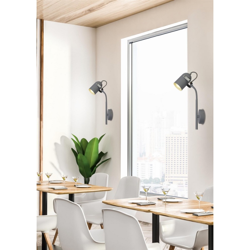 Zidna lampa GRAY 1xE14/40W/230V