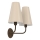 Zidna lampa GRENADA 2xE14/15W/230V bež