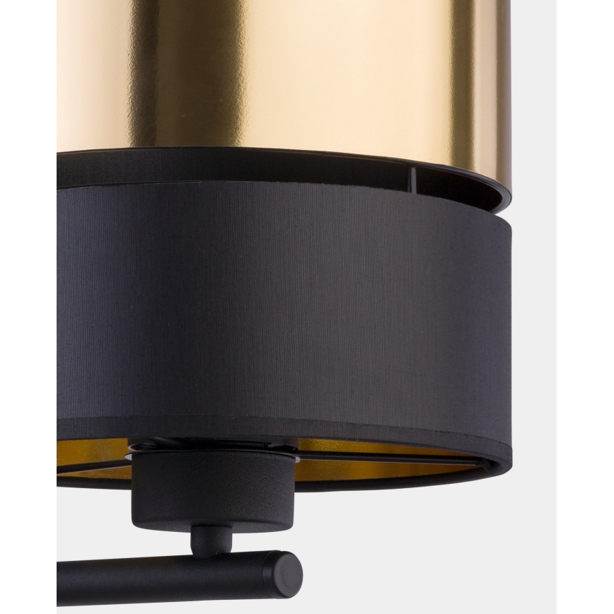 Zidna lampa HILTON 1xE27/15W/230V mesing/crna