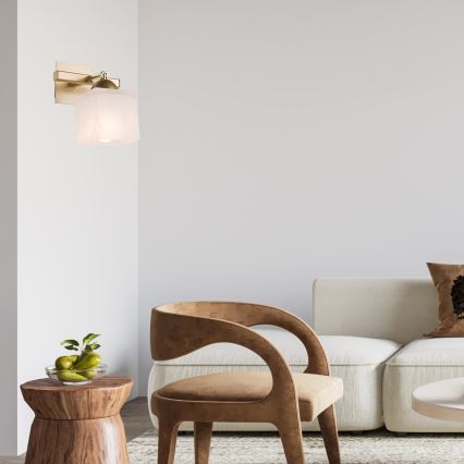 Zidna lampa KLARA 1xE14/40W/230V zlatna