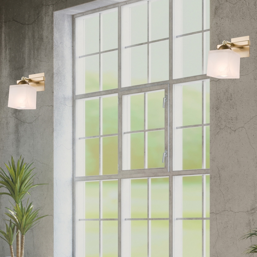 Zidna lampa KLARA 1xE14/40W/230V zlatna