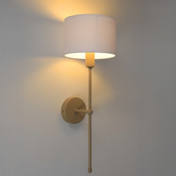 Zidna lampa MADELA 1xE14/40W/230V bela/bež