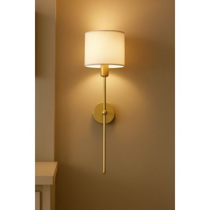 Zidna lampa MADELA 1xE14/40W/230V bela/bež