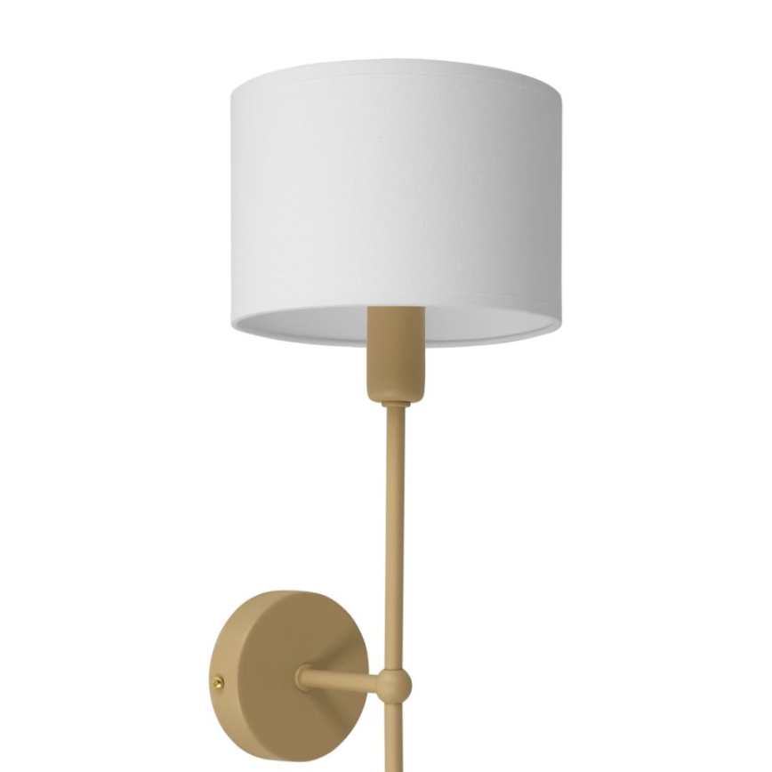 Zidna lampa MADELA 1xE14/40W/230V bela/bež