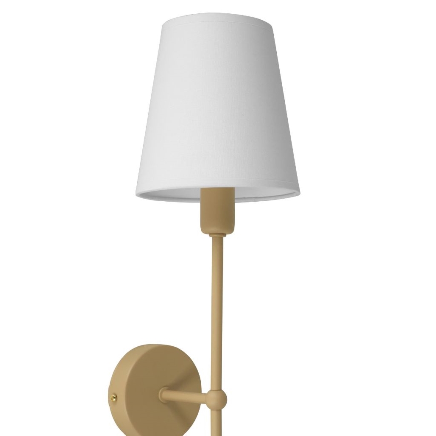 Zidna lampa MADELA 1xE14/40W/230V bela/bež