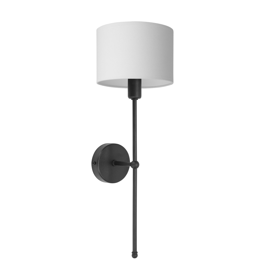 Zidna lampa MADELA 1xE14/40W/230V bela/crna